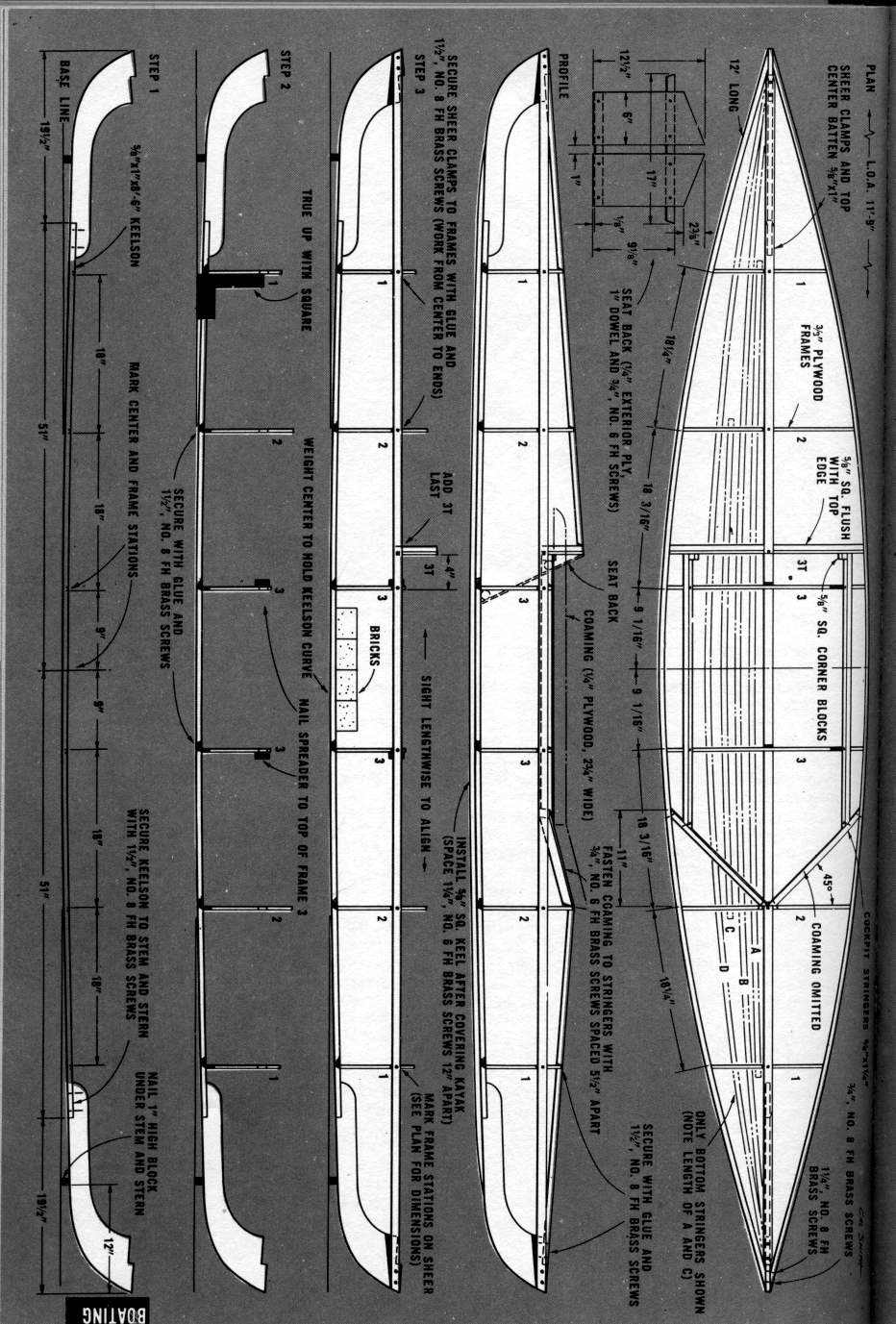 Another Canvas Kayak Plan Set